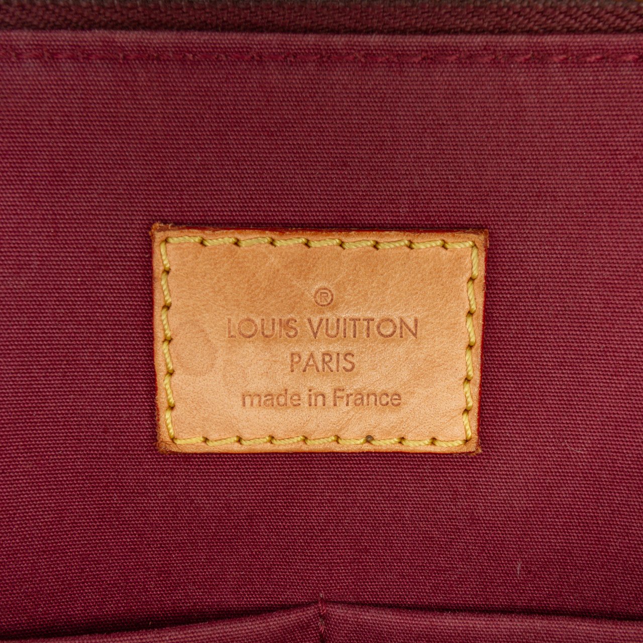 Louis Vuitton Monogram Vernis Alma PM Rood