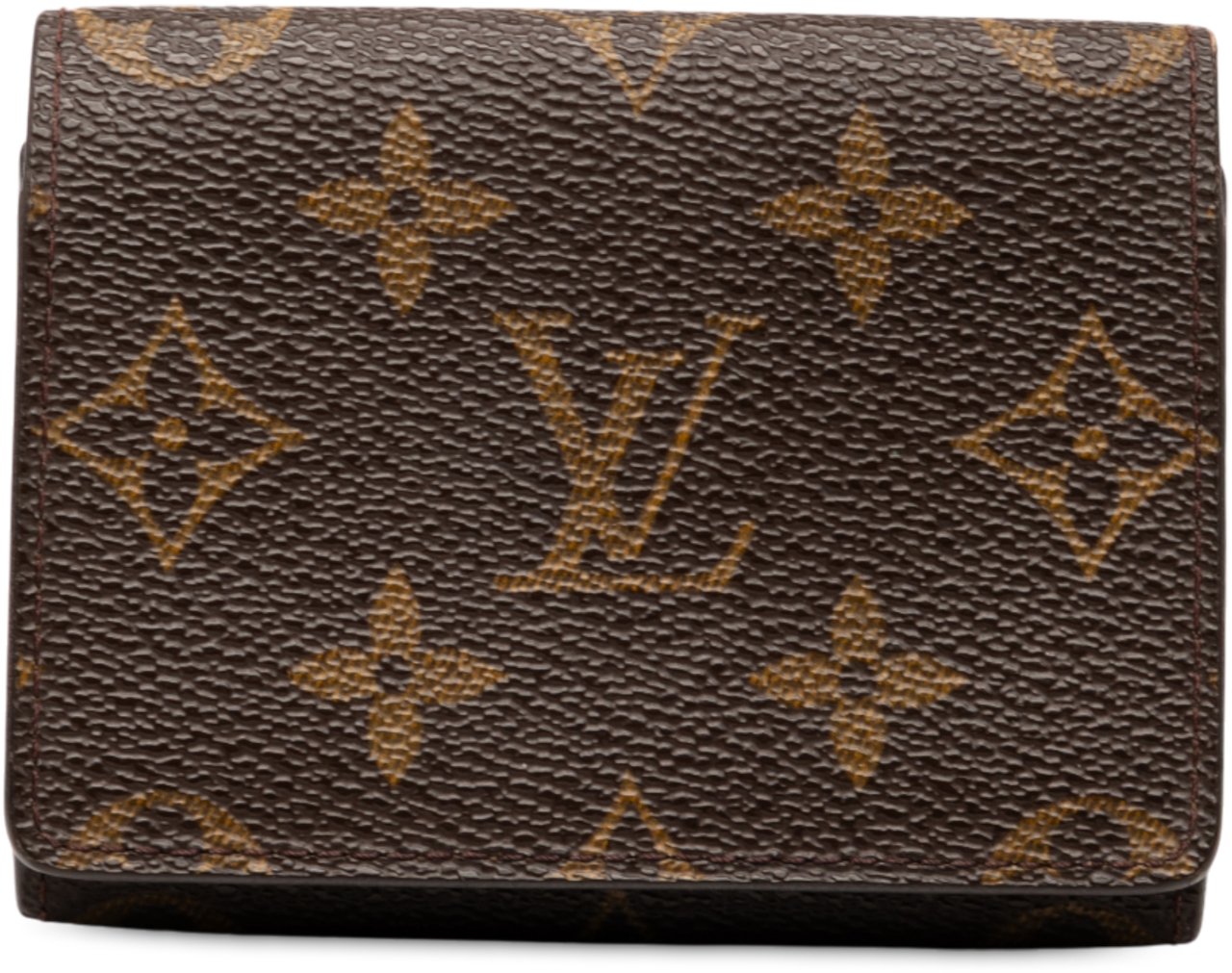 Louis Vuitton Monogram Envelope Business Card Holder Bruin