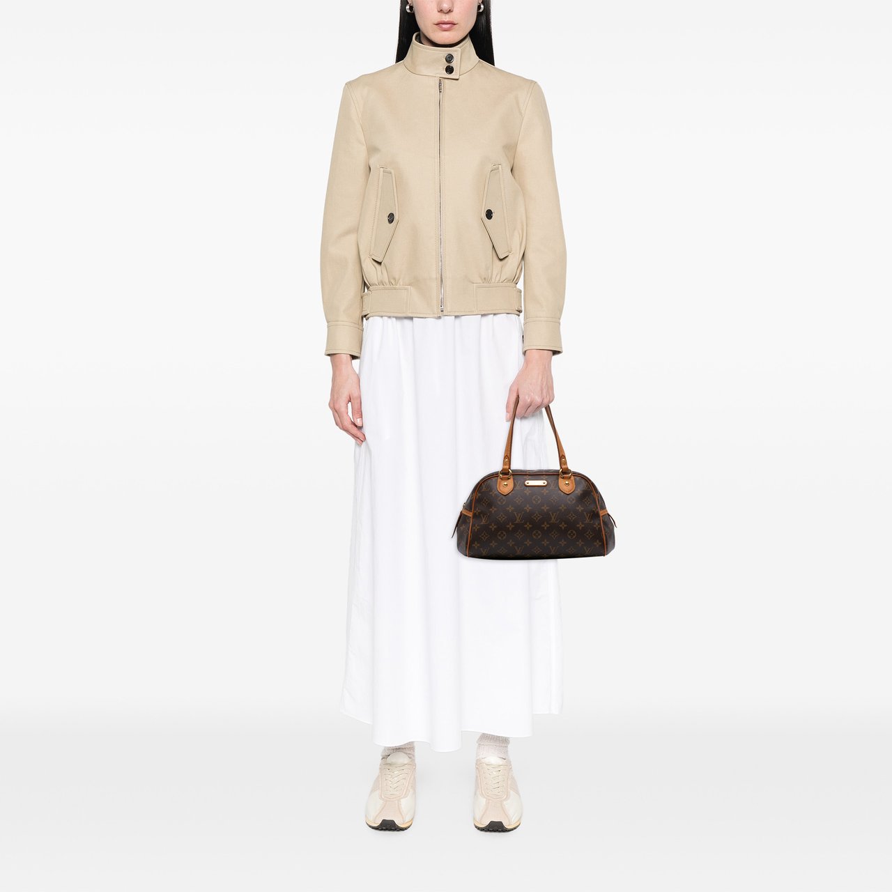 Louis Vuitton Monogram Montorgueil PM Bruin