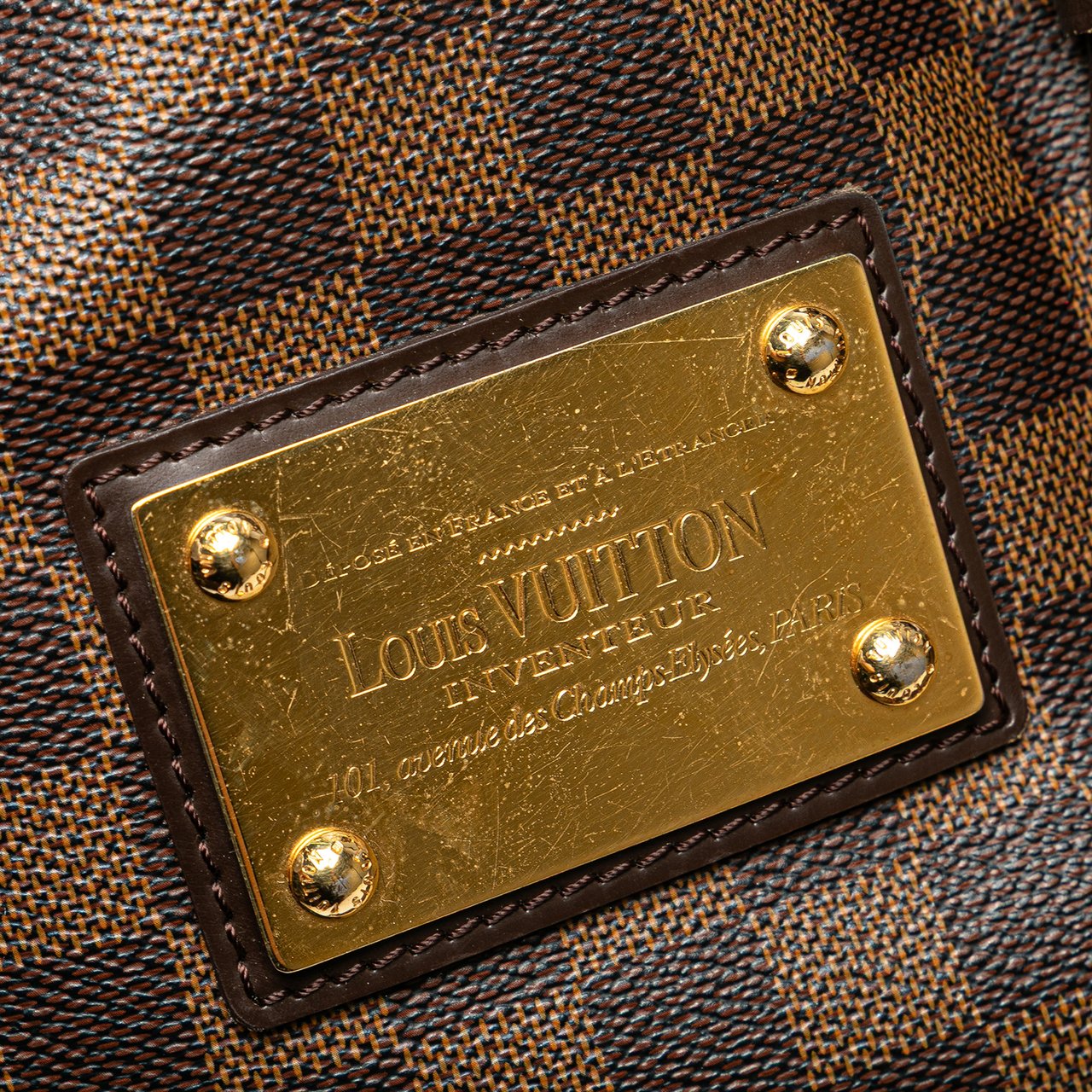 Louis Vuitton Damier Ebene Hampstead MM Bruin