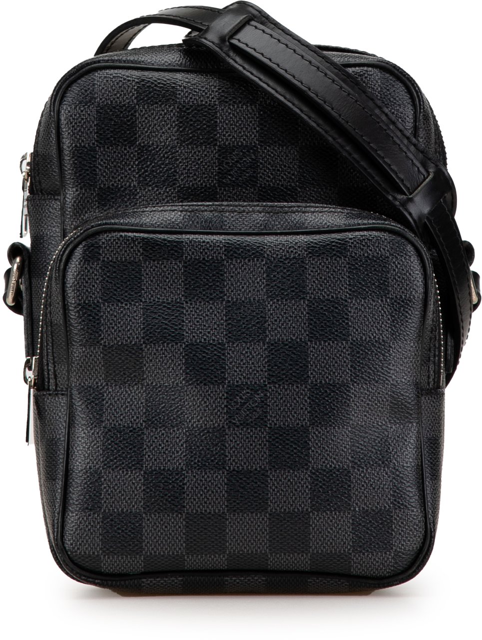 Louis Vuitton Damier Graphite Rem Zwart