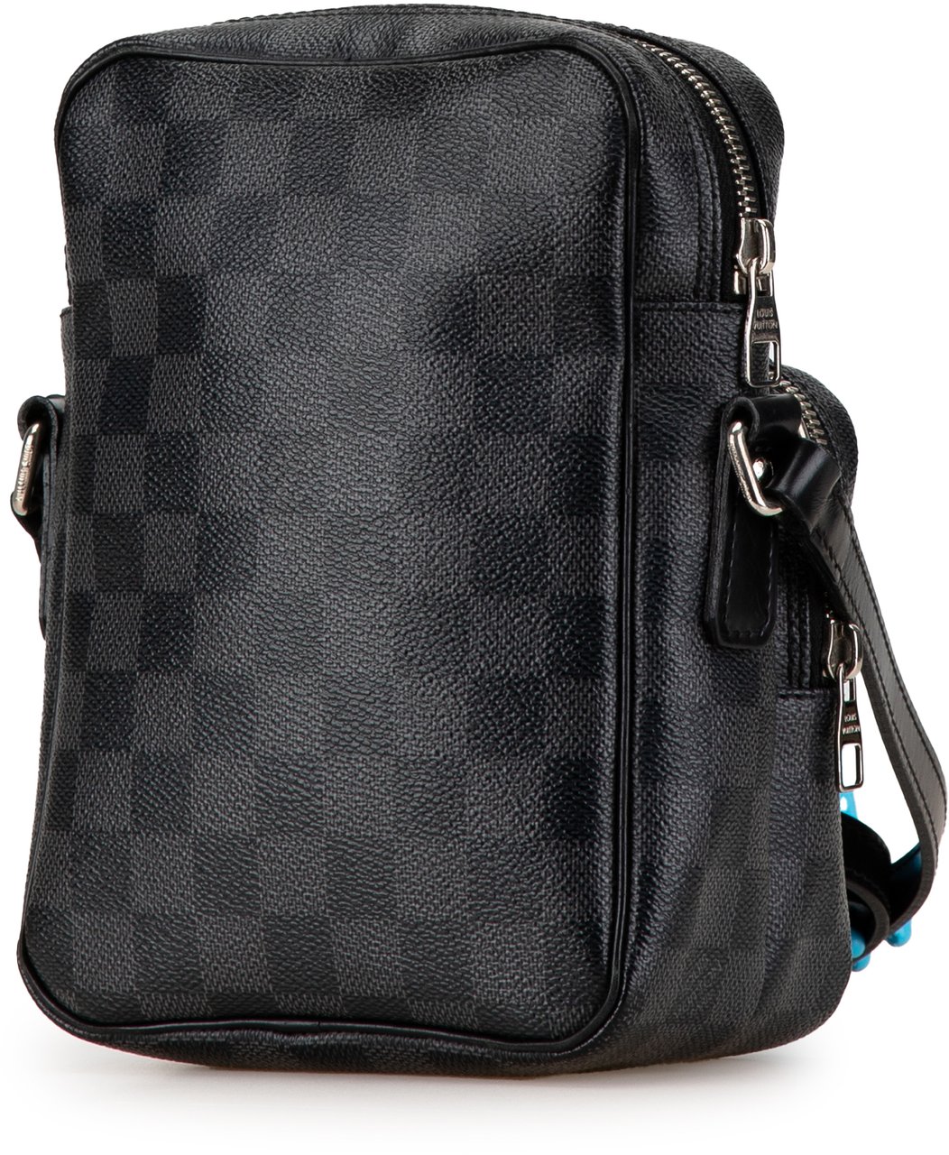 Louis Vuitton Damier Graphite Rem Zwart