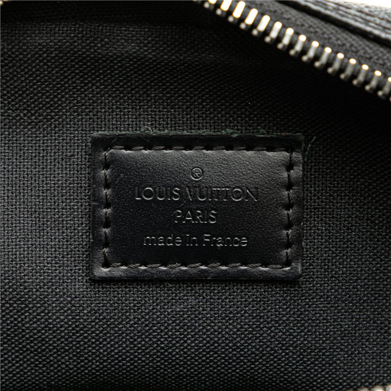 Louis Vuitton Damier Graphite Rem Zwart