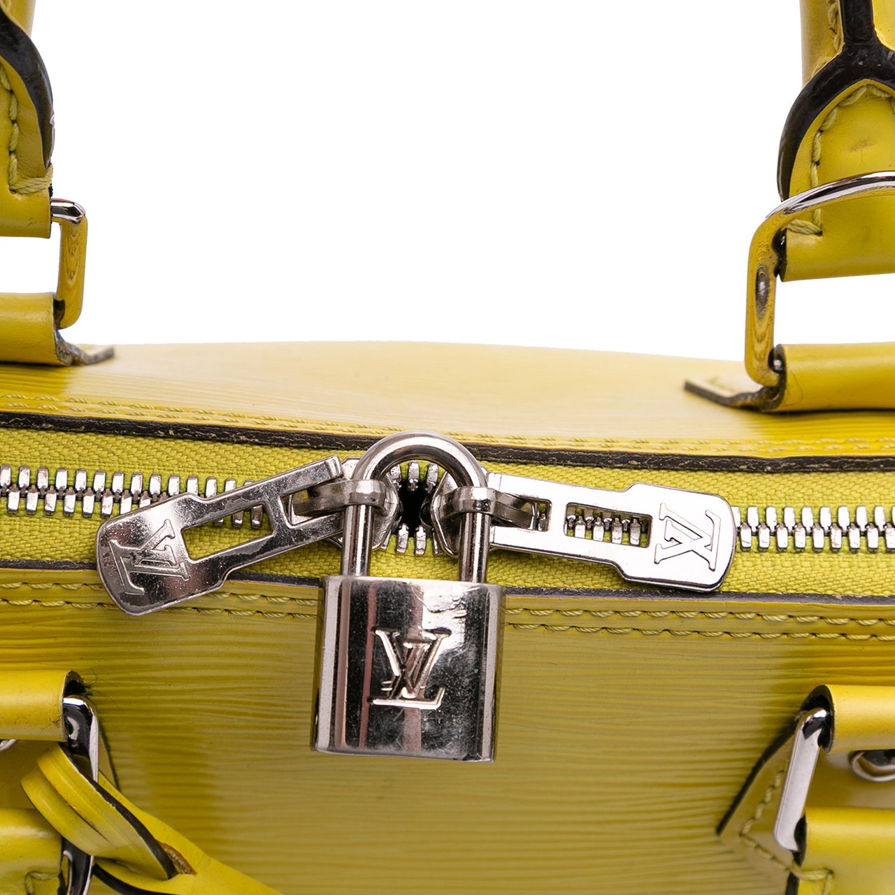 Louis Vuitton Epi Alma PM Geel