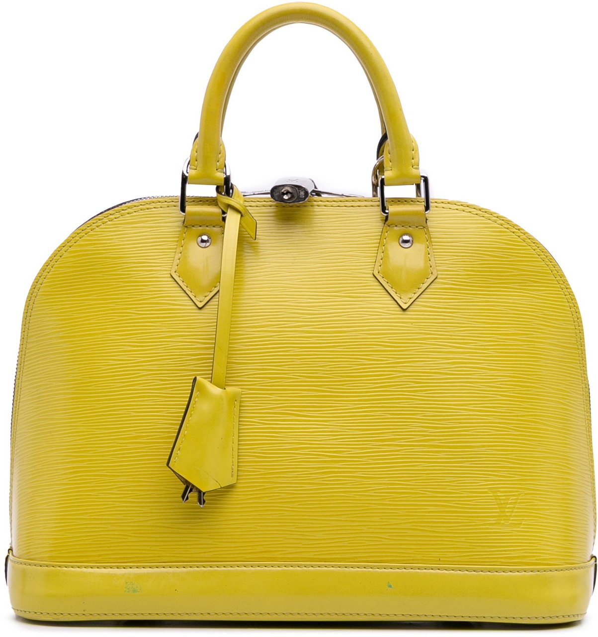 Louis Vuitton Epi Alma PM Geel