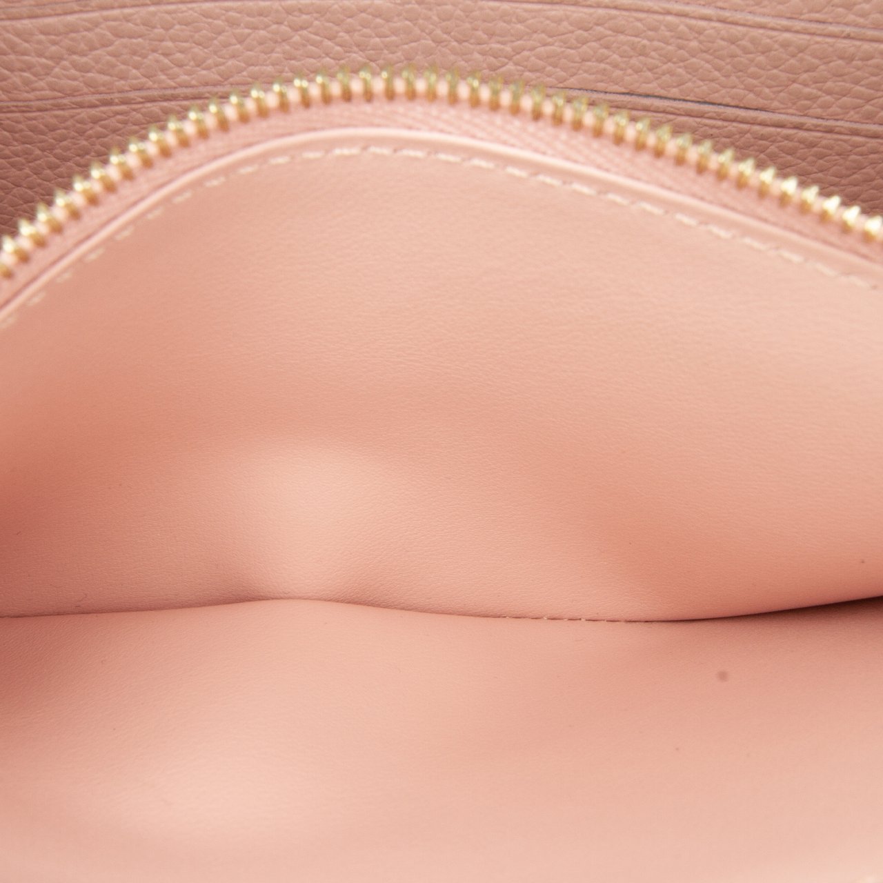 Louis Vuitton Monogram Empreinte Vavin Wallet on Chain Roze