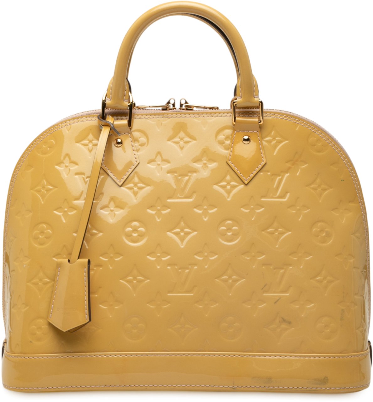 Louis Vuitton Monogram Vernis Alma PM Bruin