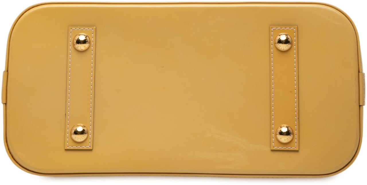 Louis Vuitton Monogram Vernis Alma PM Bruin