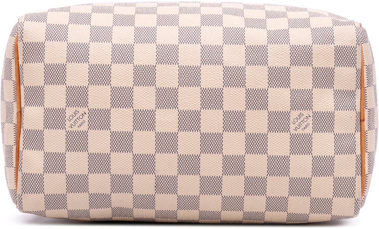 Louis Vuitton Damier Azur Speedy 25 Wit