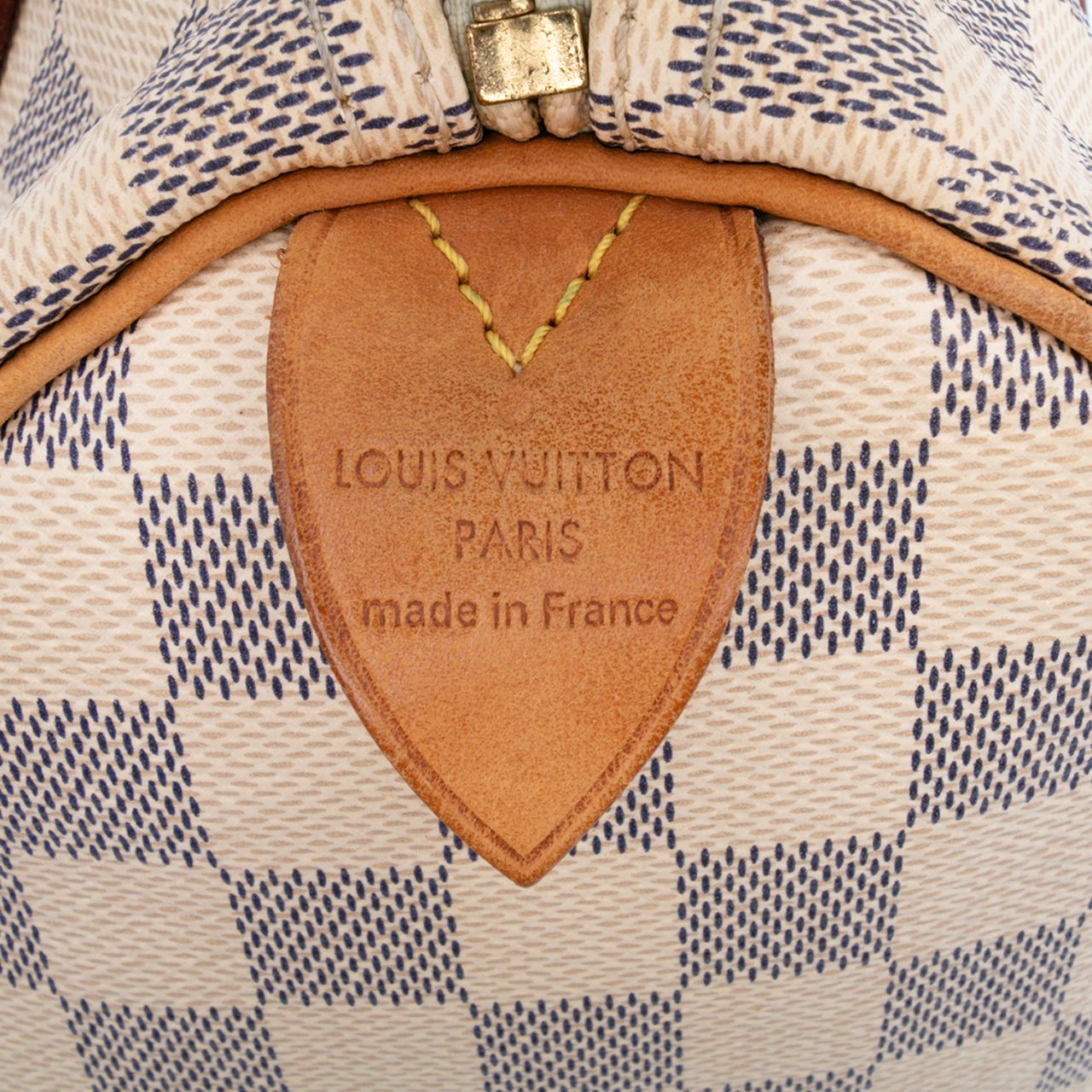 Louis Vuitton Damier Azur Speedy 25 Wit