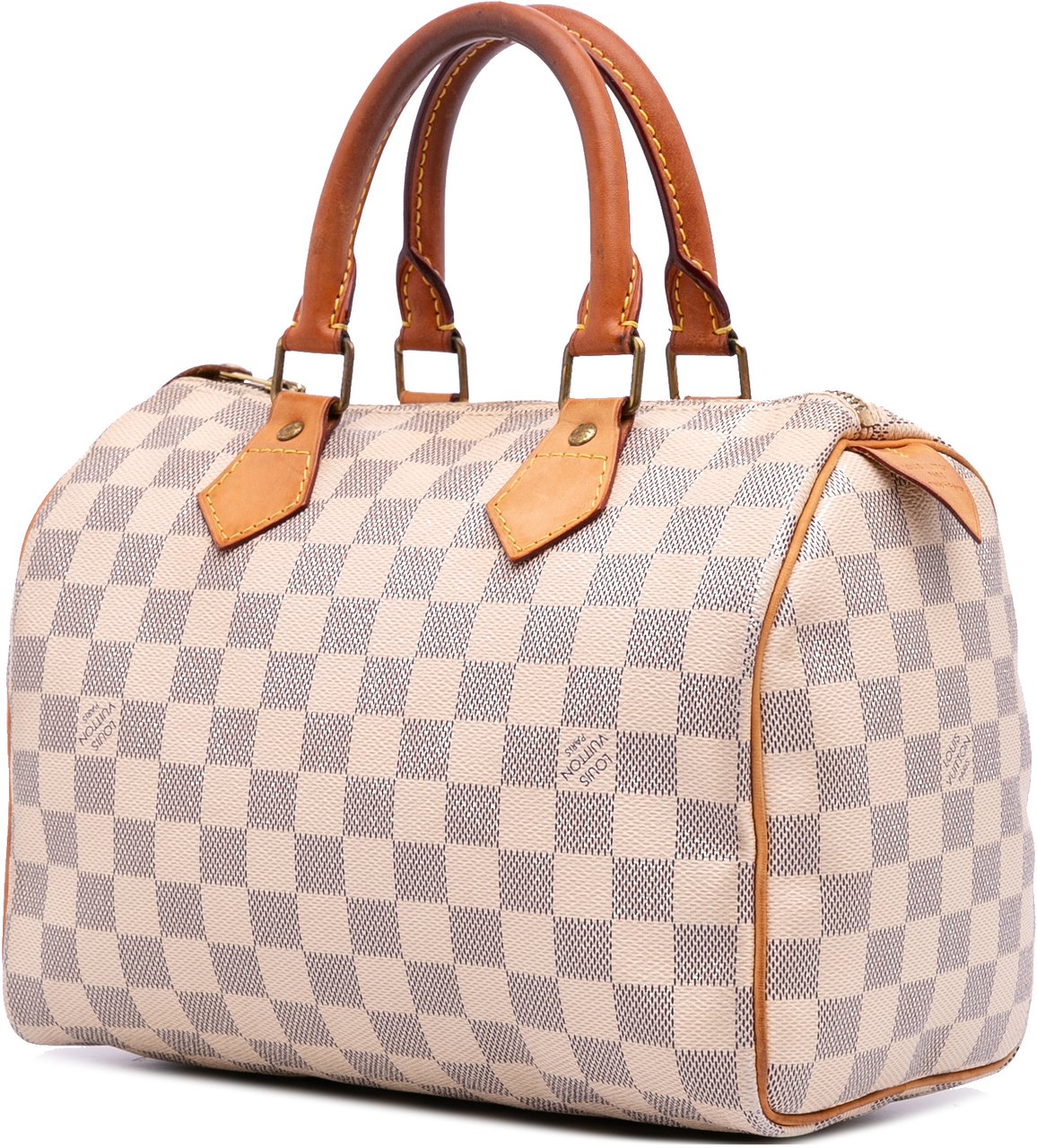 Louis Vuitton Damier Azur Speedy 25 Wit