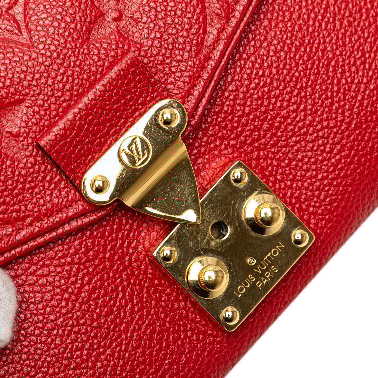 Louis Vuitton Monogram Empreinte Saint Germain Pochette Rood
