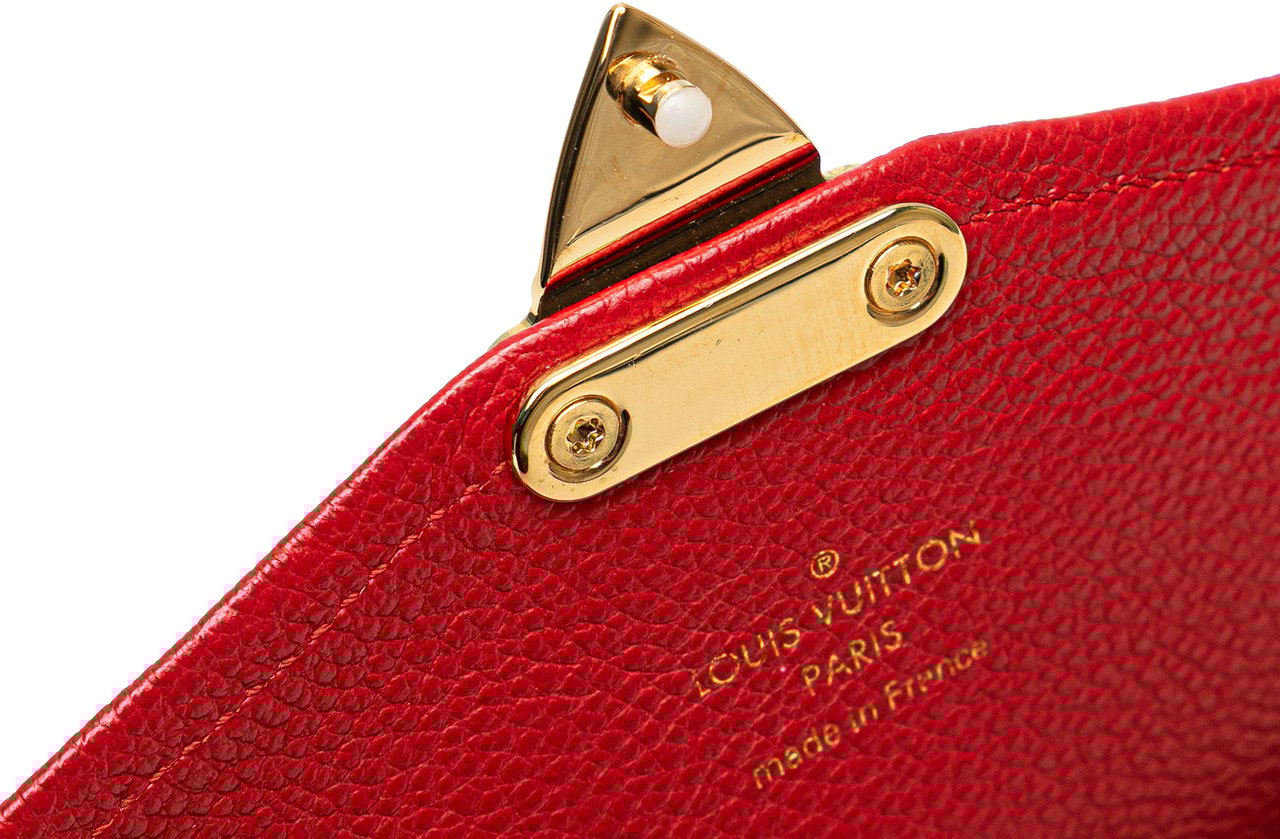 Louis Vuitton Monogram Empreinte Saint Germain Pochette Rood
