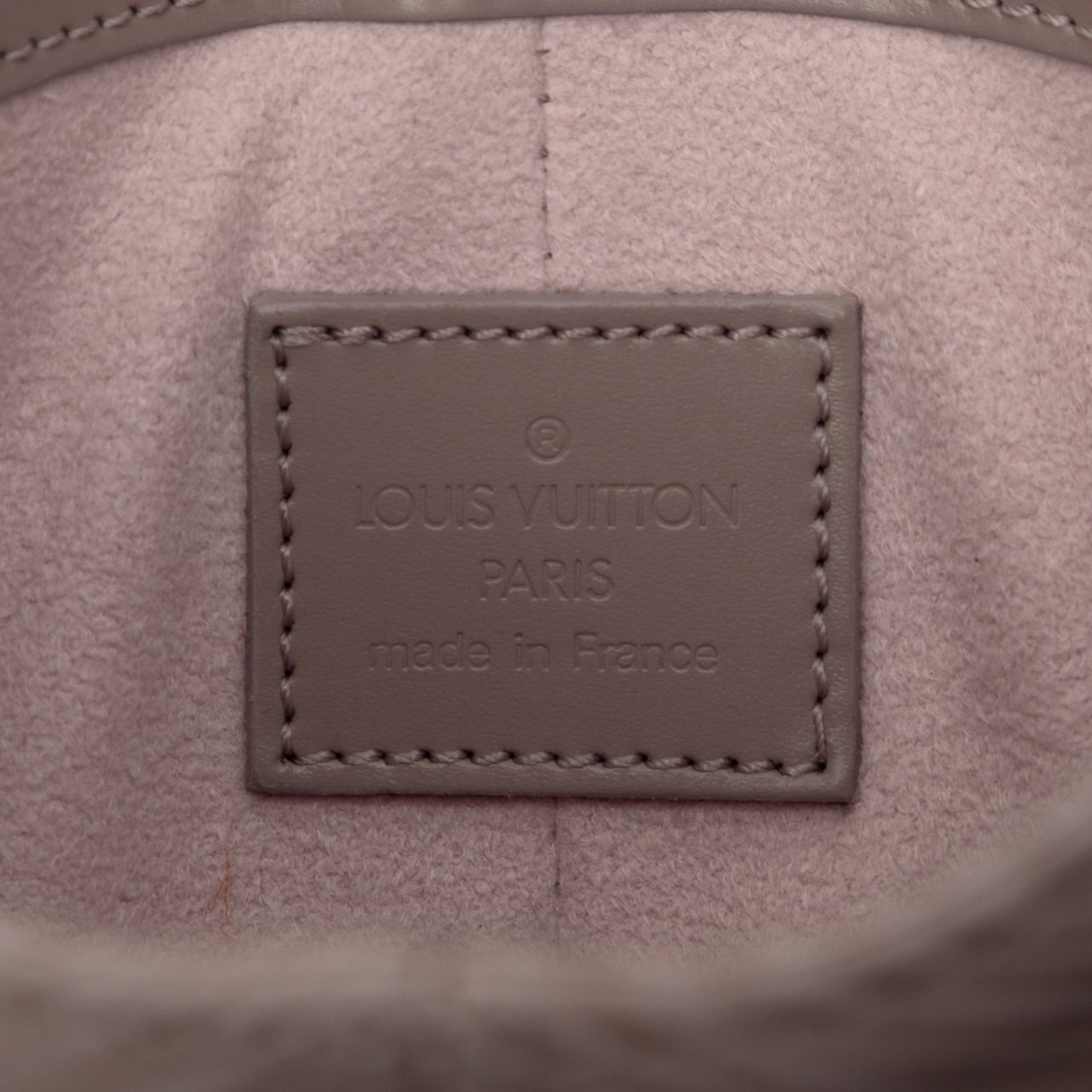 Louis Vuitton Epi Demi Lune Pochette Paars