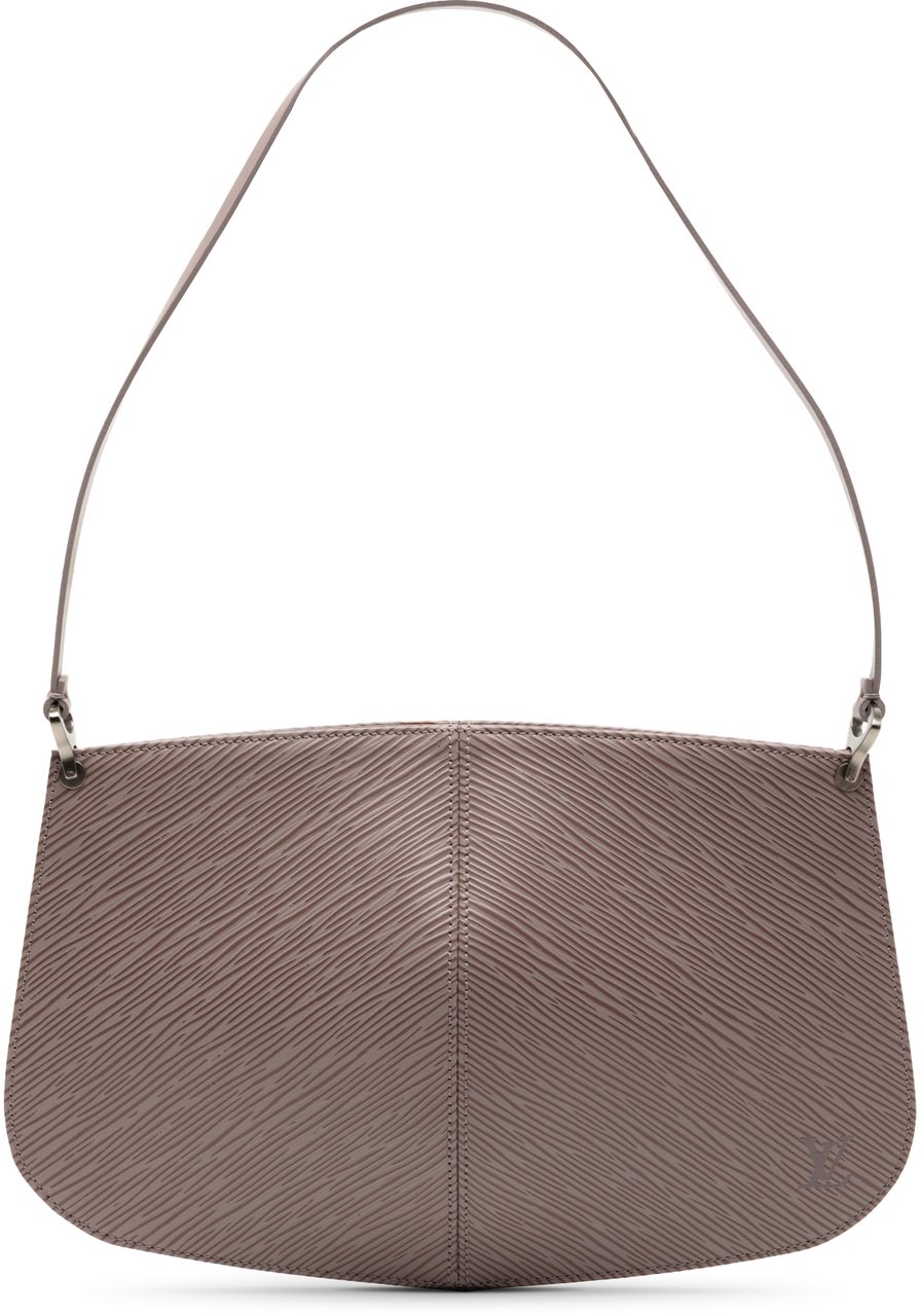 Louis Vuitton Epi Demi Lune Pochette Paars