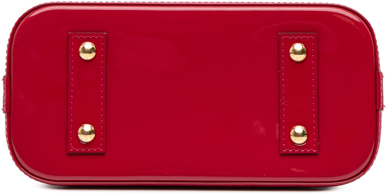 Louis Vuitton Monogram Vernis Alma BB Roze