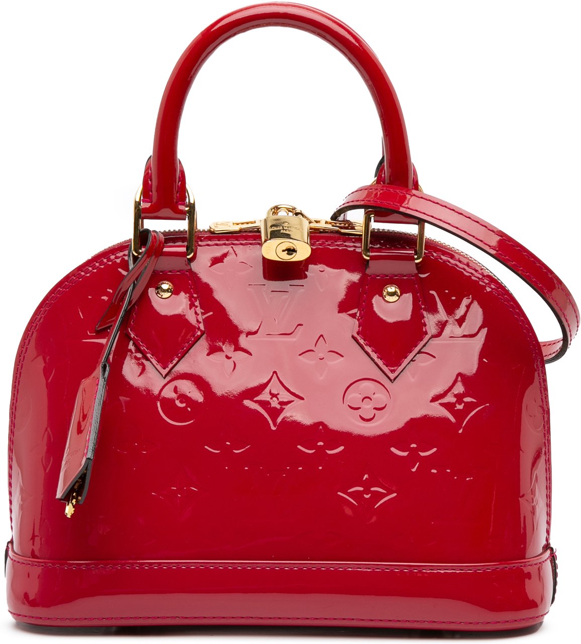 Louis Vuitton Monogram Vernis Alma BB Roze