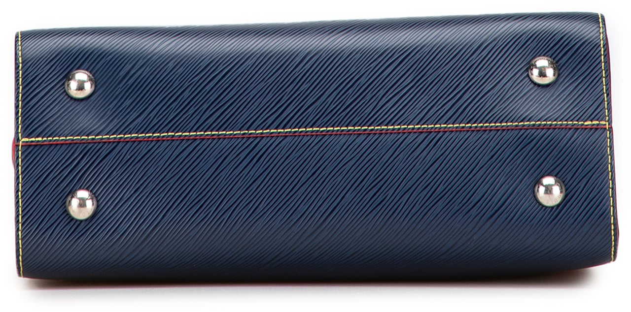 Louis Vuitton Epi Twist Satchel Blauw