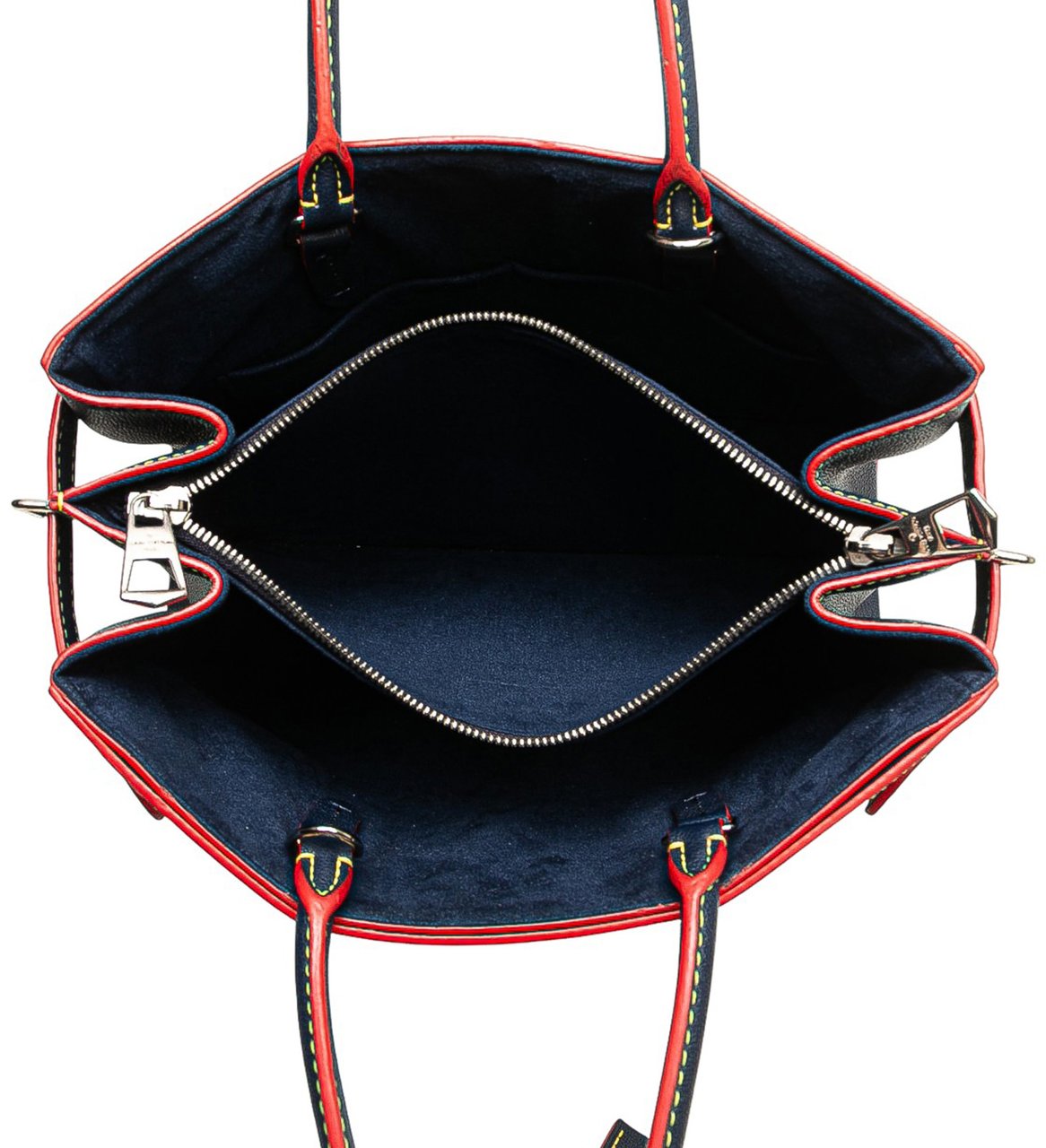 Louis Vuitton Epi Twist Satchel Blauw
