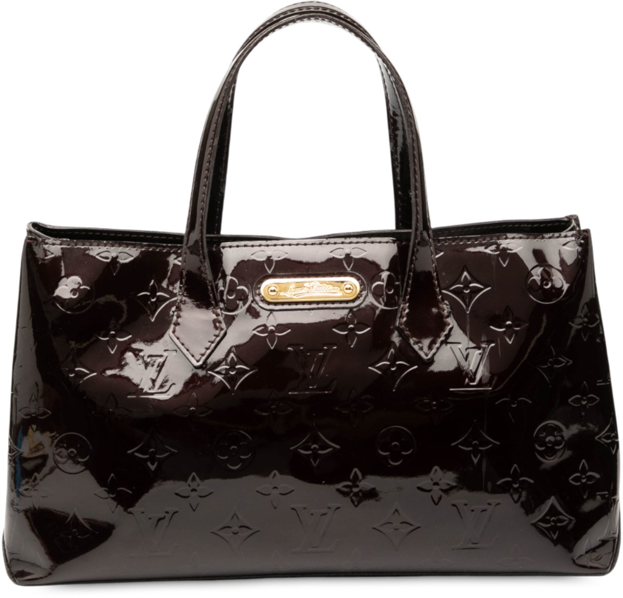 Louis Vuitton Monogram Vernis Wilshire PM Paars