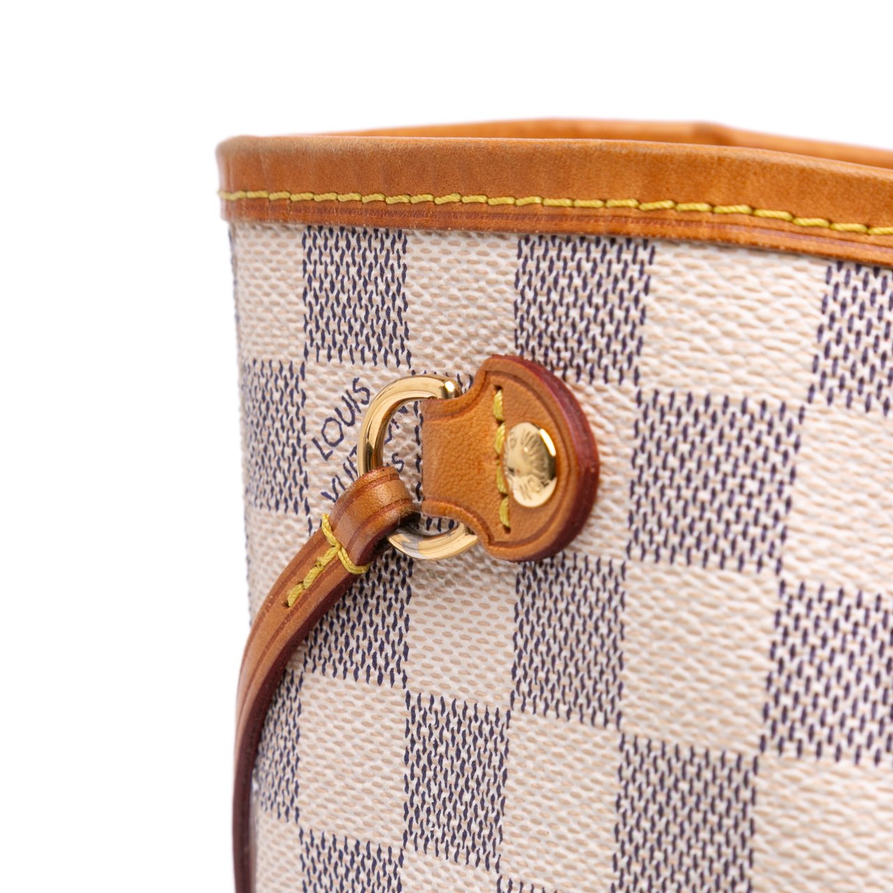 Louis Vuitton Damier Azur Neverfull PM Wit