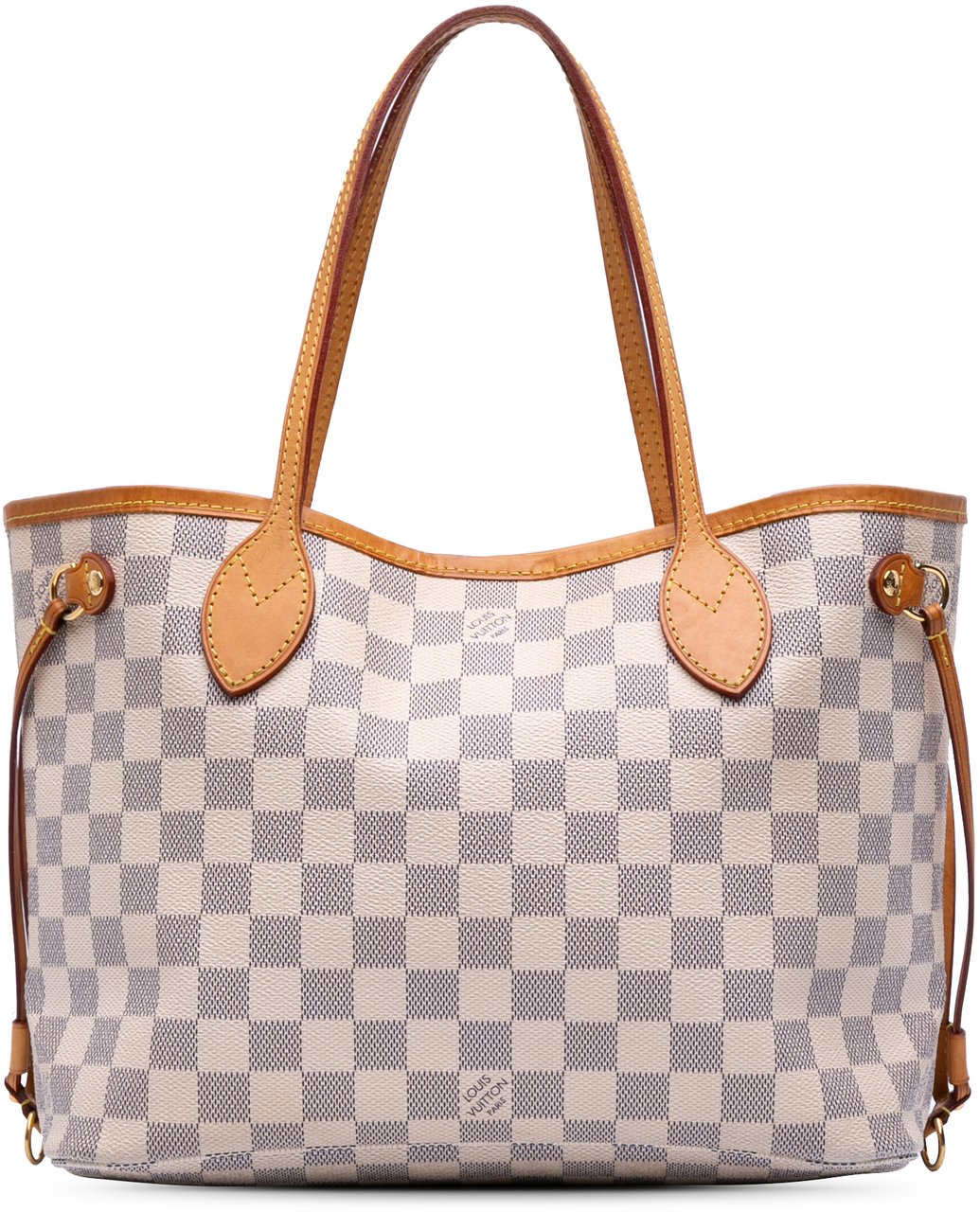 Louis Vuitton Damier Azur Neverfull PM Wit