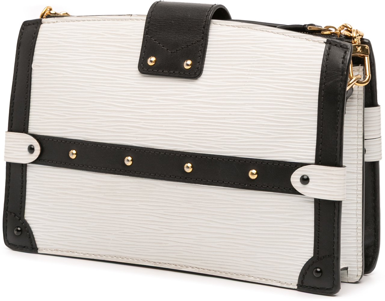 Louis Vuitton Epi Trunk Clutch Wit