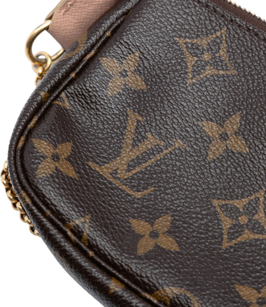 Louis Vuitton Monogram Affiche Mini Pochette Accessoires Bruin