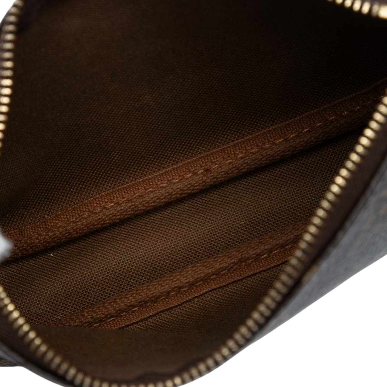 Louis Vuitton Monogram Affiche Mini Pochette Accessoires Bruin