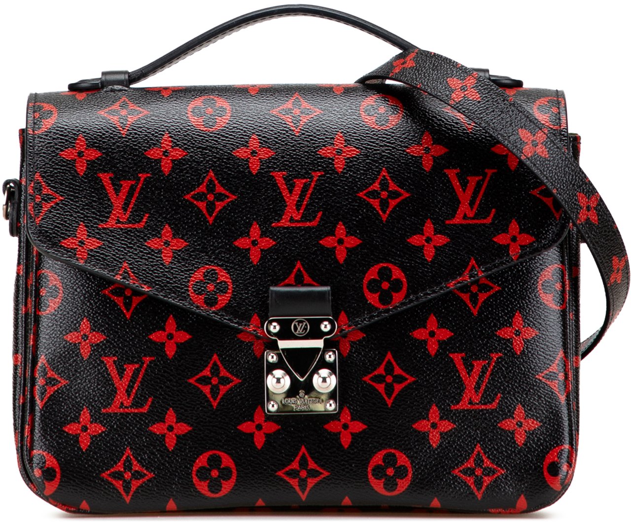 Louis Vuitton Monogram Infrarouge Pochette Metis Zwart