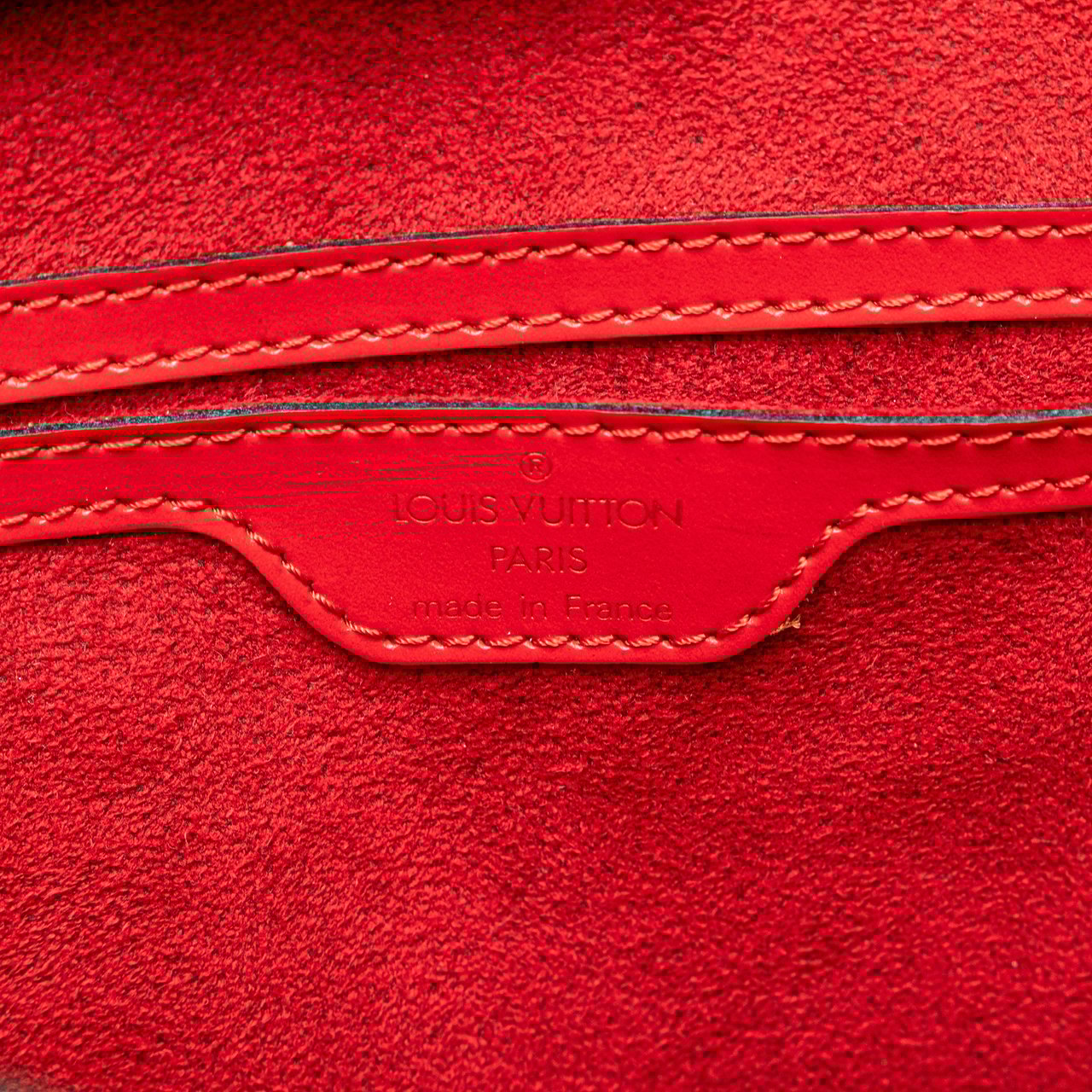 Louis Vuitton Epi Saint Jacques PM Short Strap Rood