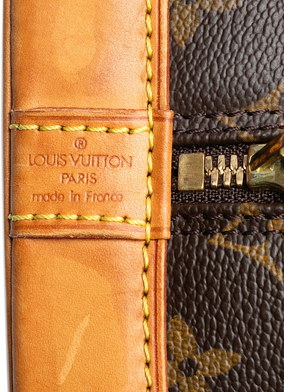 Louis Vuitton Monogram Alma PM Bruin