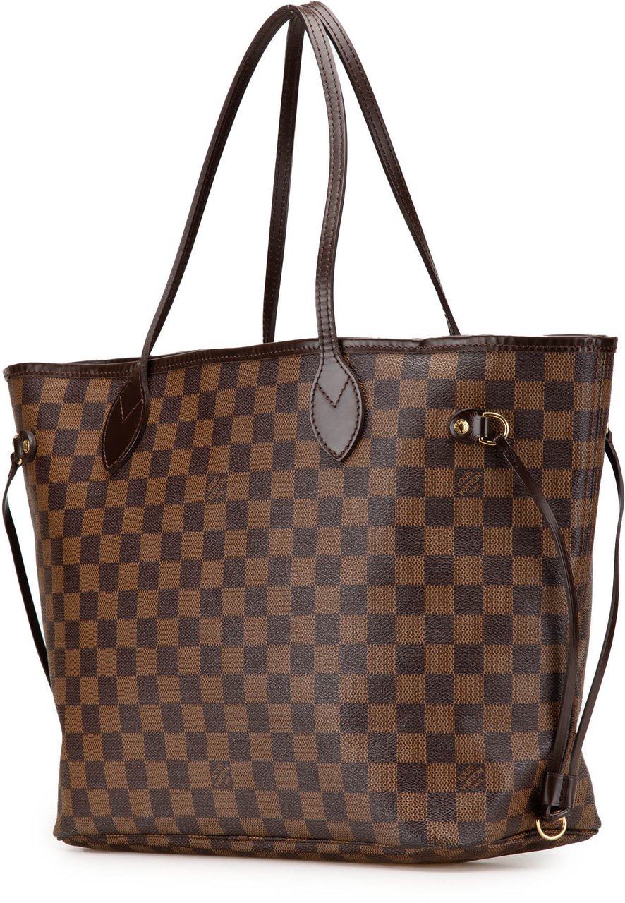 Louis Vuitton Damier Ebene Neverfull MM Bruin