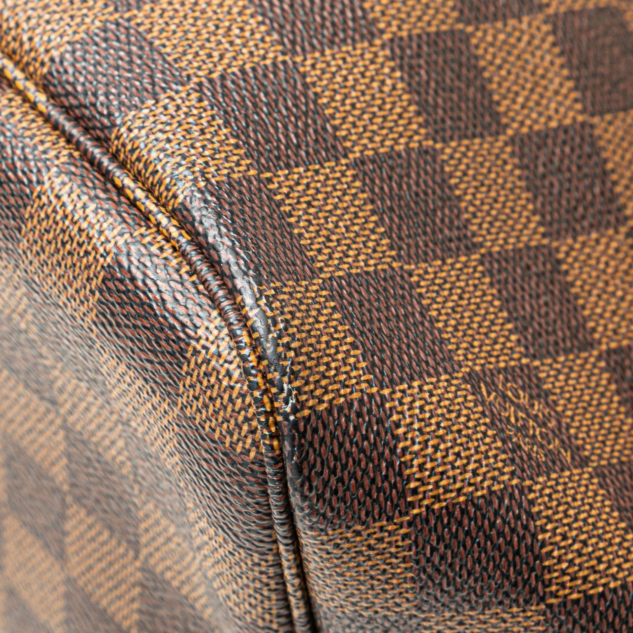 Louis Vuitton Damier Ebene Neverfull MM Bruin