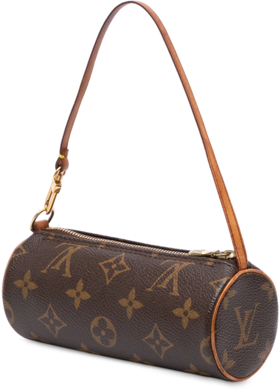 Louis Vuitton Monogram Papillon Pochette Bruin