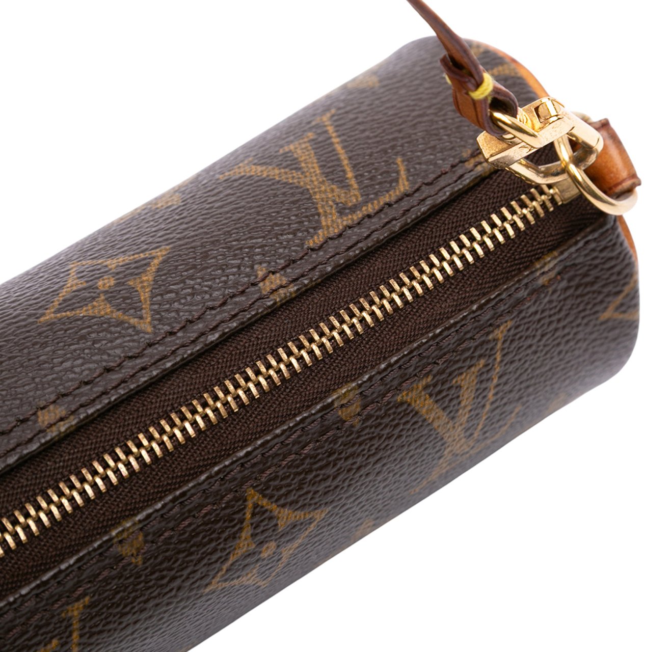 Louis Vuitton Monogram Papillon Pochette Bruin