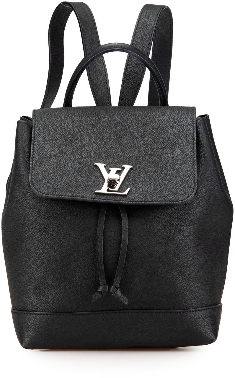 Louis Vuitton Taurillon Lockme Backpack Zwart