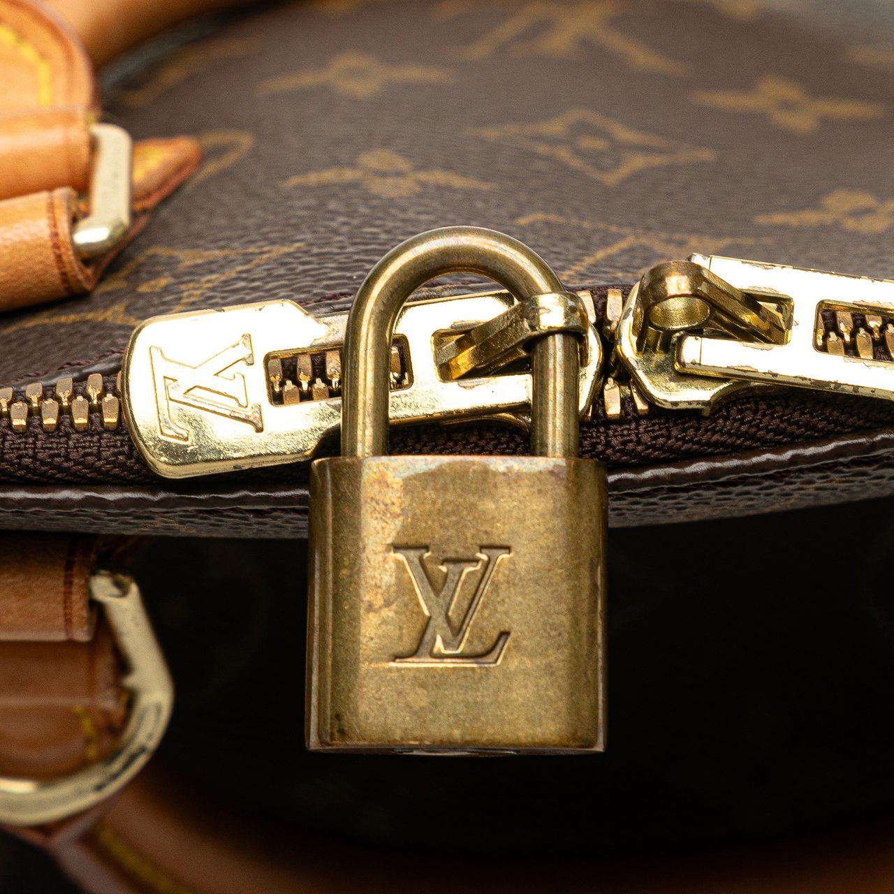 Louis Vuitton Monogram Alma PM Bruin