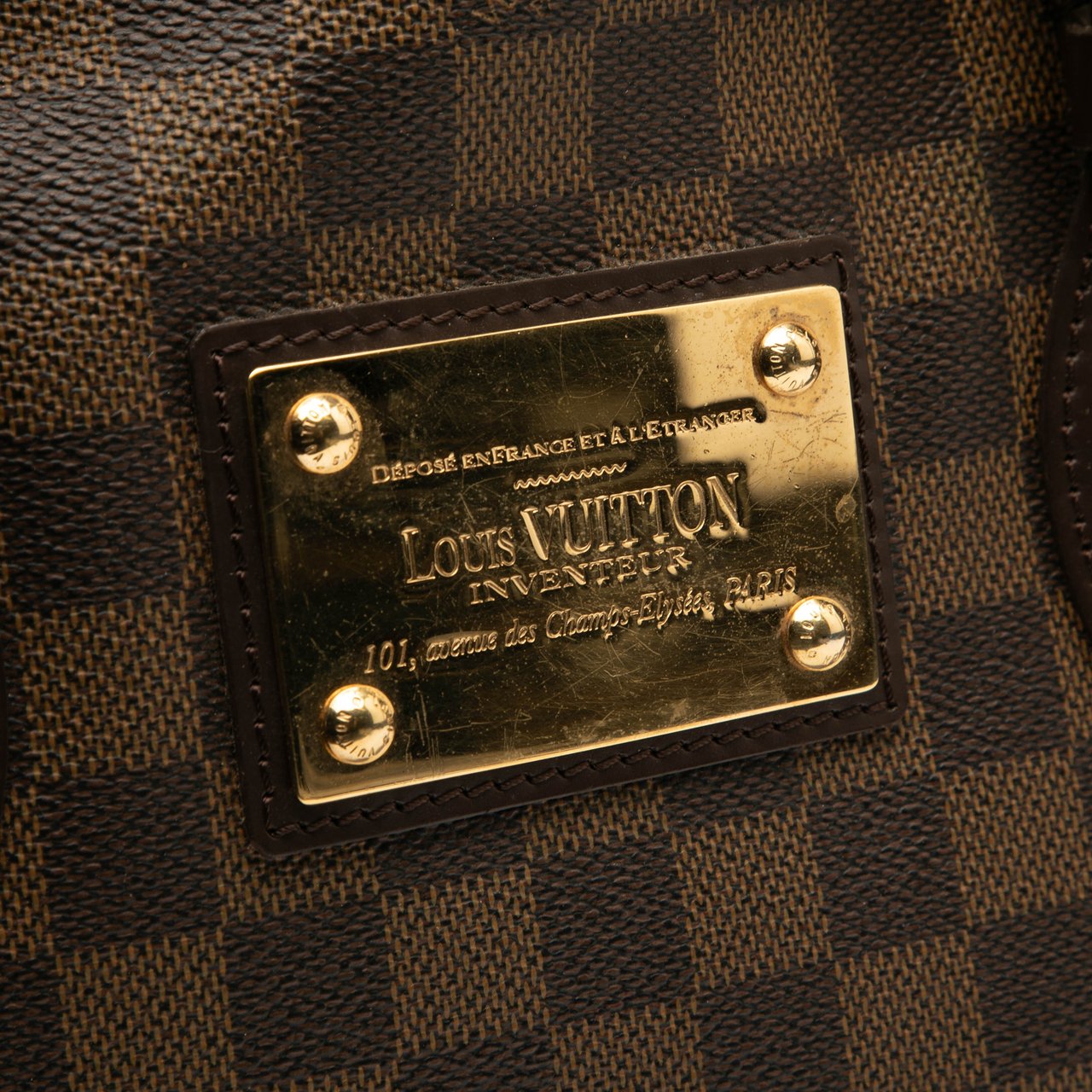 Louis Vuitton Damier Ebene Hampstead MM Bruin
