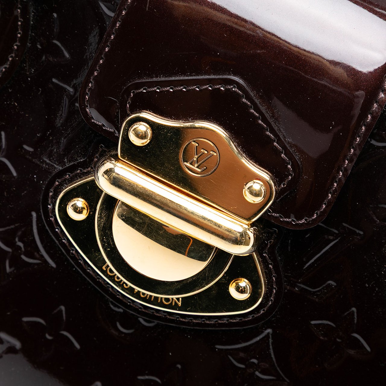 Louis Vuitton Monogram Vernis Melrose Avenue Paars