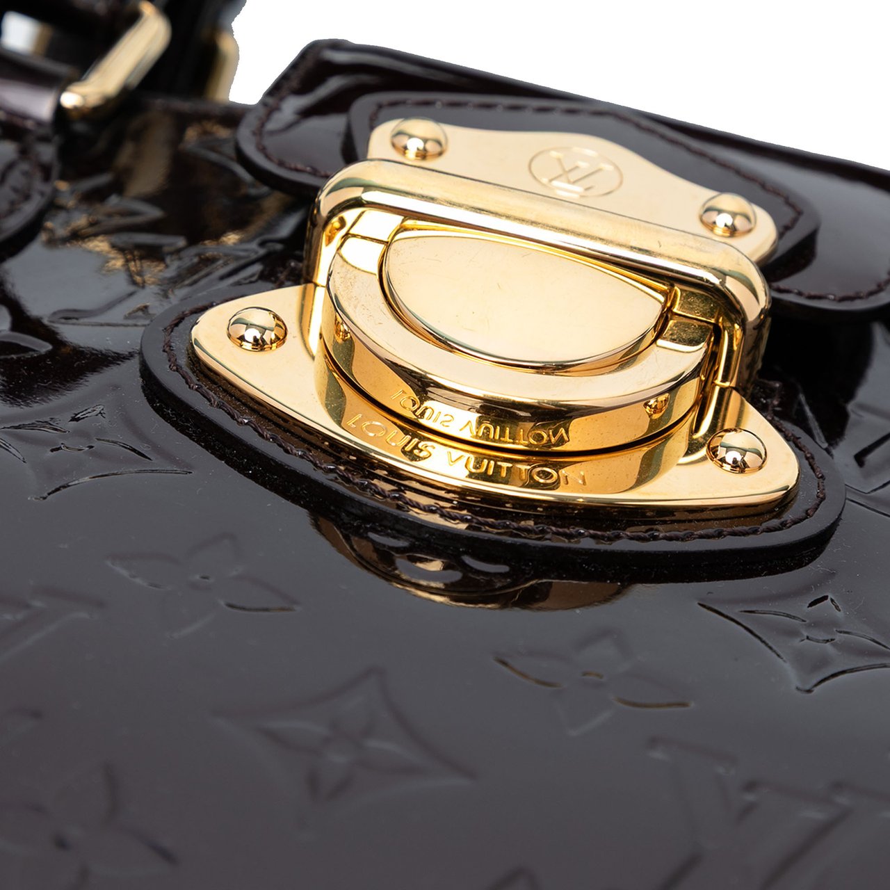 Louis Vuitton Monogram Vernis Melrose Avenue Paars