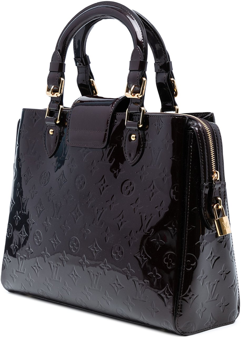Louis Vuitton Monogram Vernis Melrose Avenue Paars