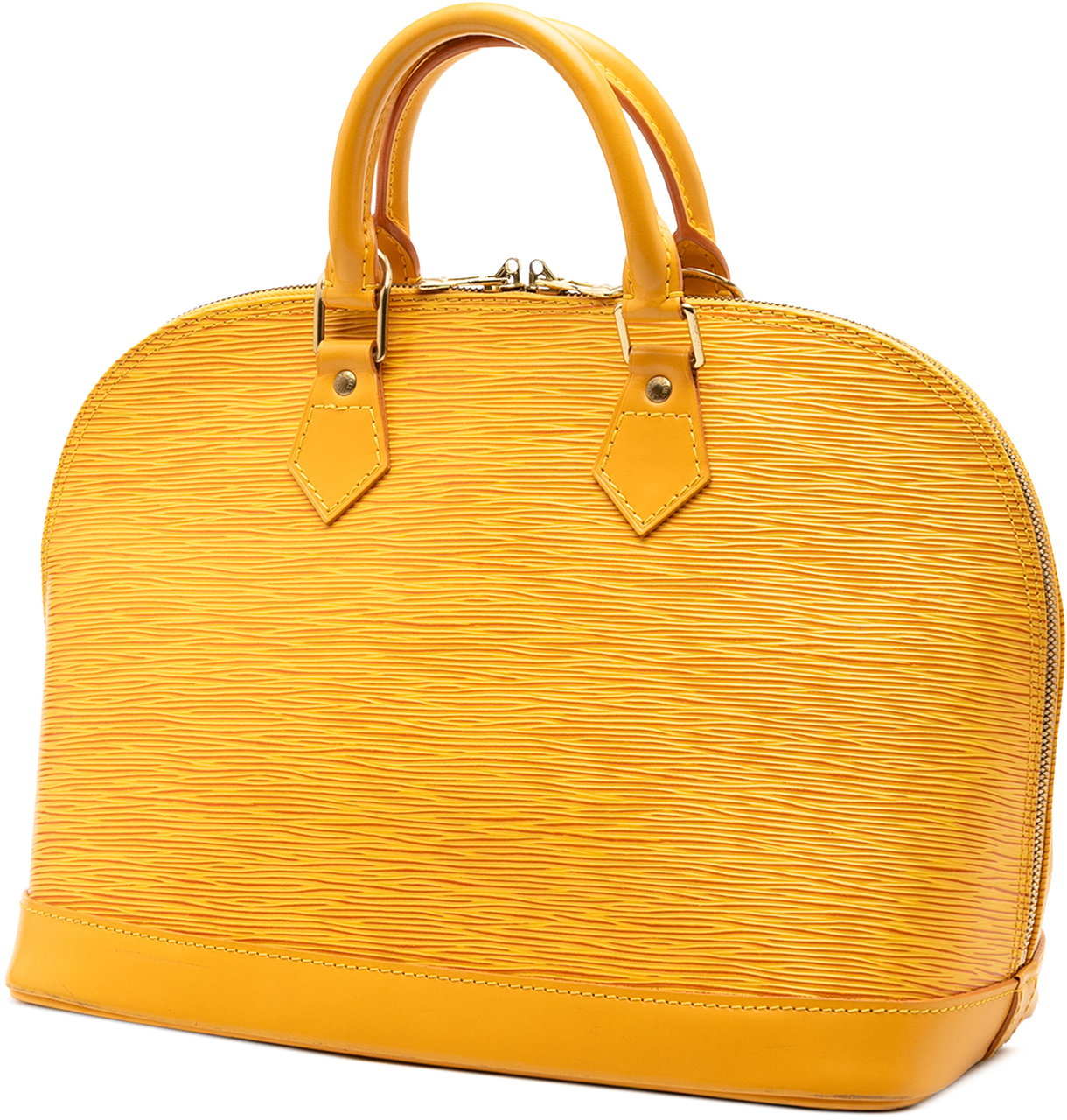 Louis Vuitton Epi Alma PM Geel