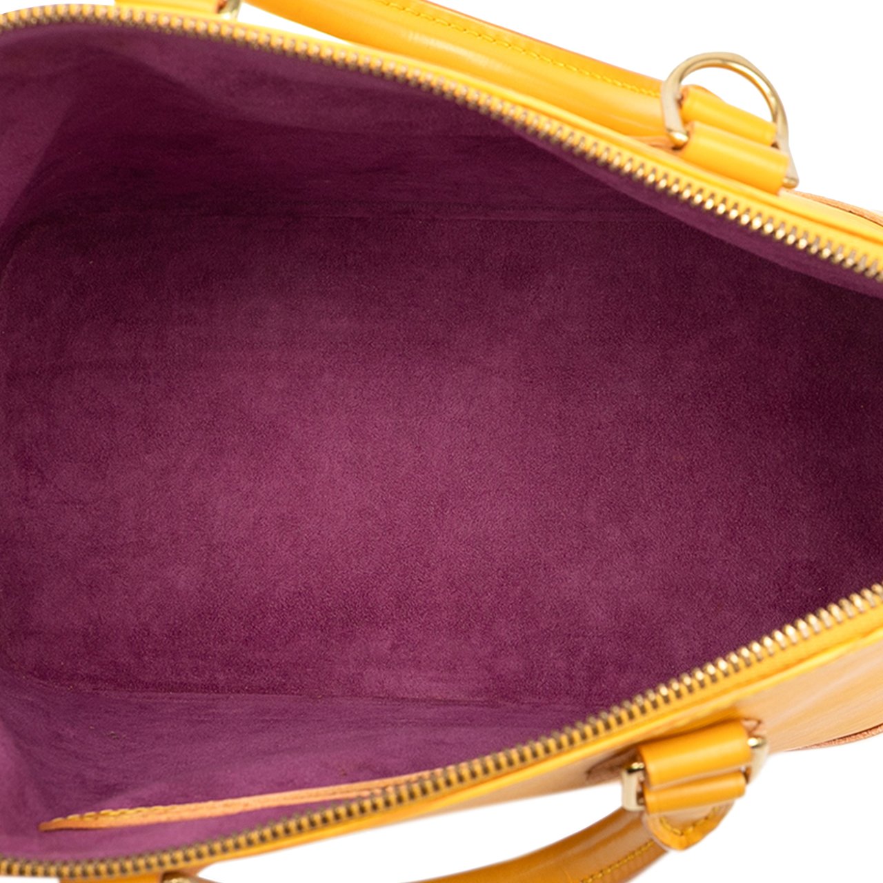 Louis Vuitton Epi Alma PM Geel