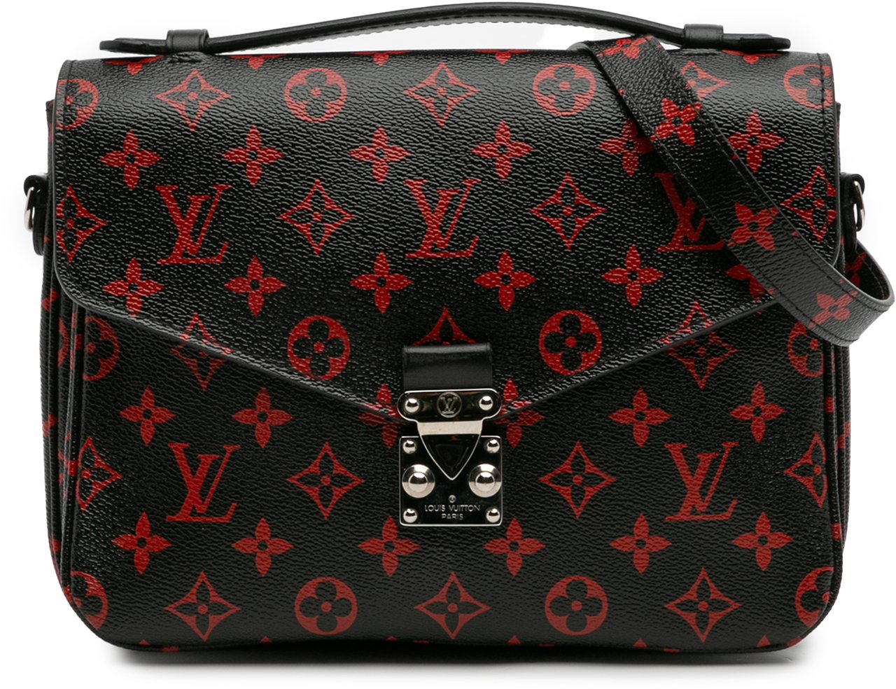 Louis Vuitton Monogram Infrarouge Pochette Metis Zwart