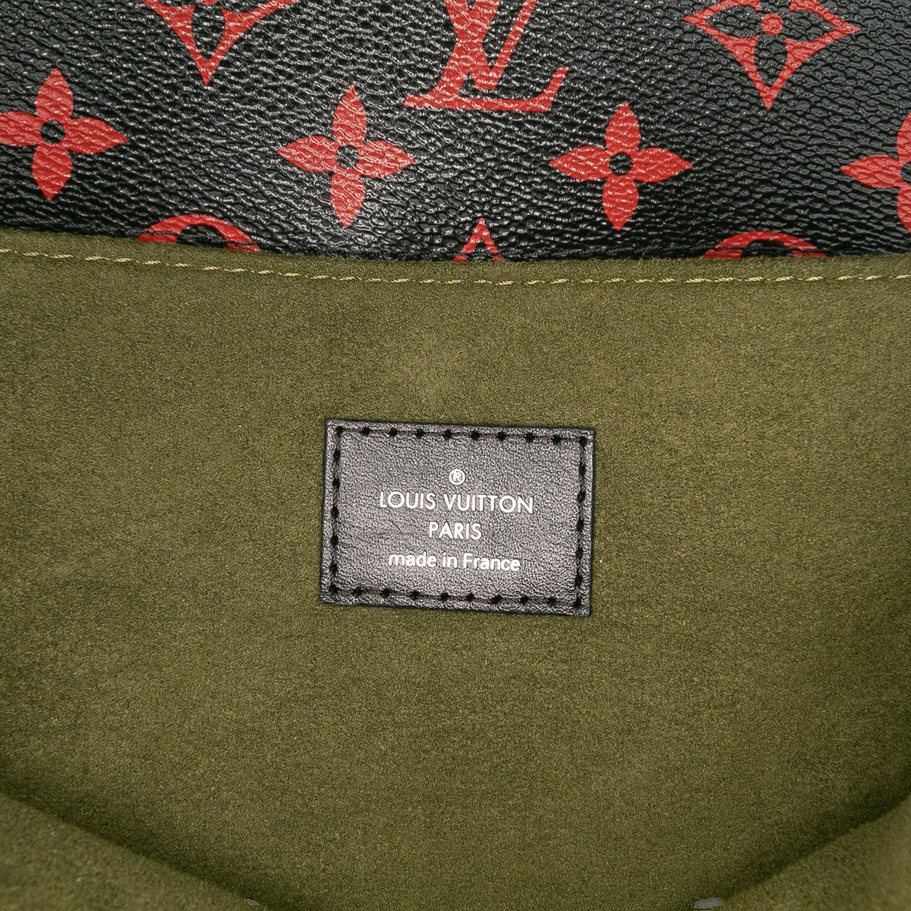 Louis Vuitton Monogram Infrarouge Pochette Metis Zwart