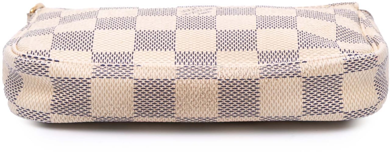 Louis Vuitton Damier Azur Mini Pochette Accessoires Wit