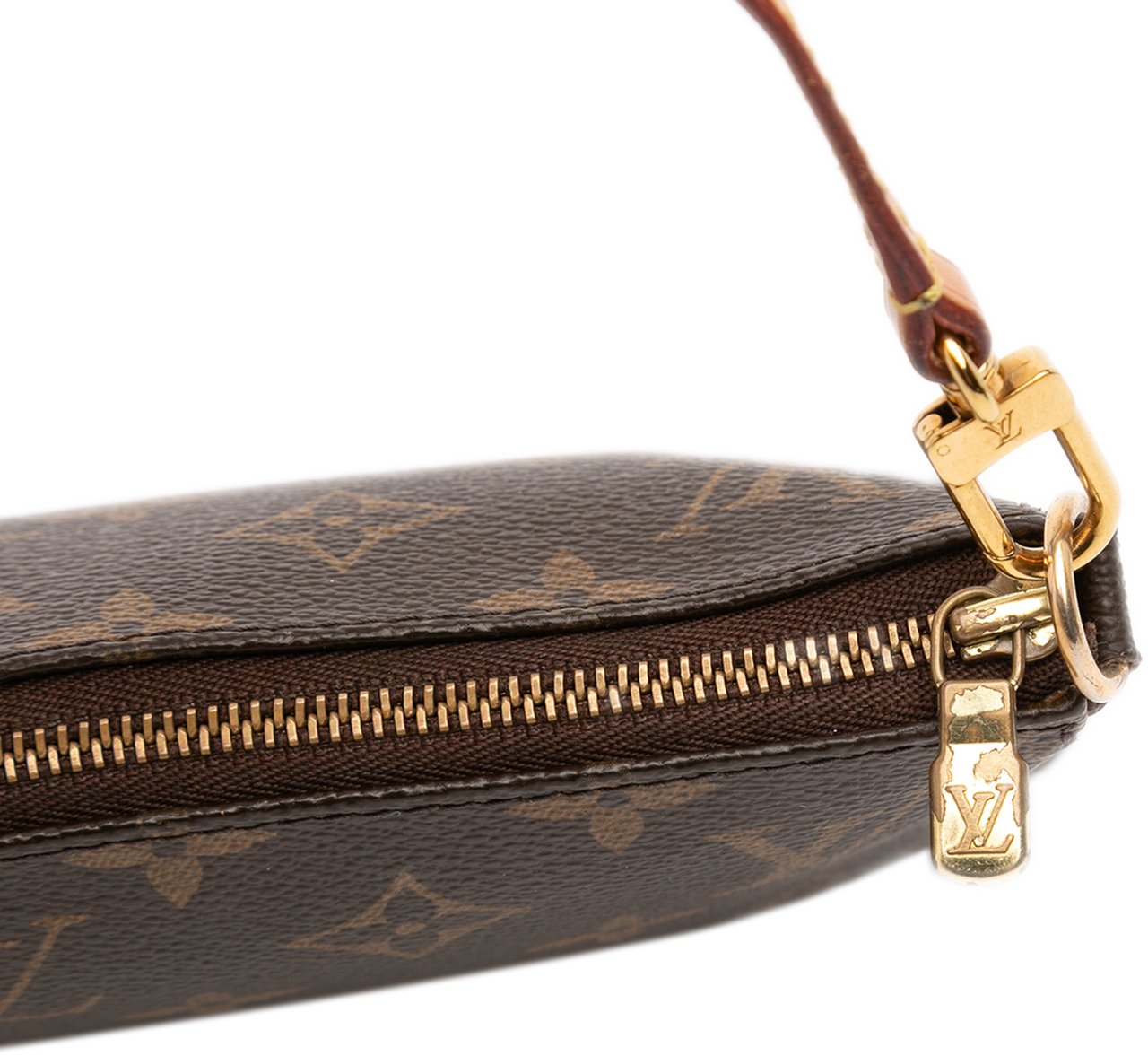 Louis Vuitton Monogram Pochette Accessoires Bruin