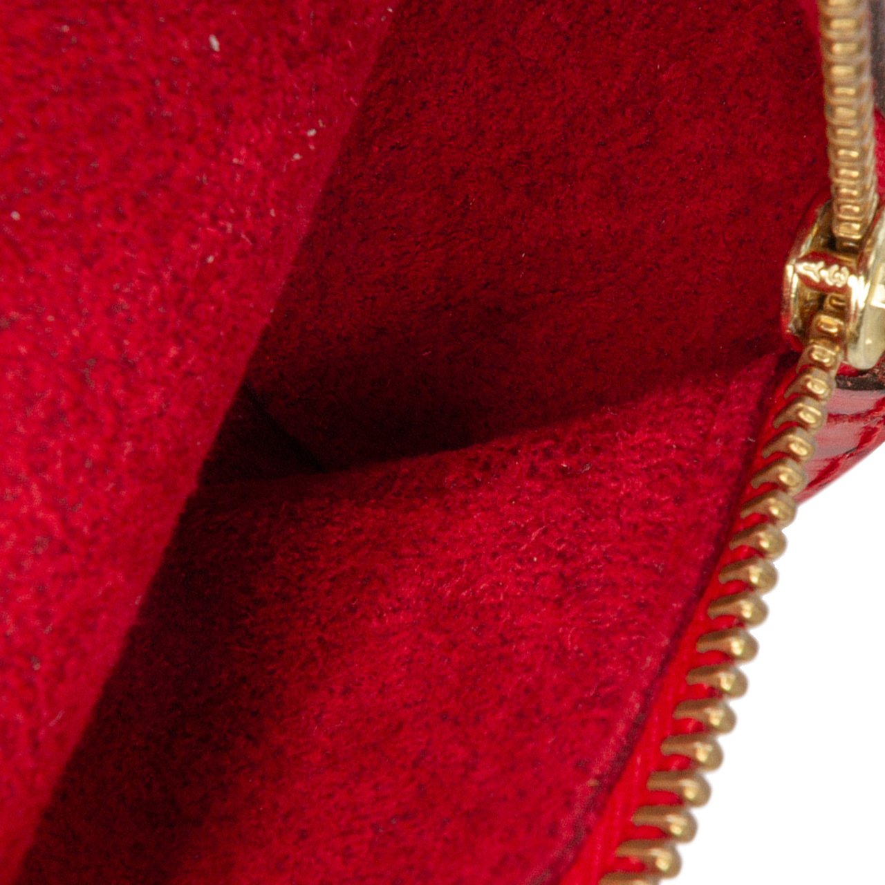 Louis Vuitton Epi Pochette Papillon Rood