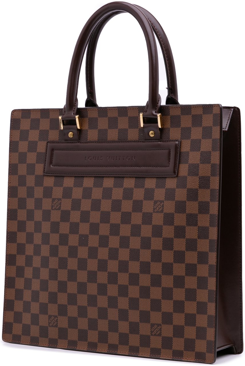 Louis Vuitton Damier Ebene Venice Sac Plat GM Bruin